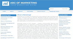 Desktop Screenshot of abcofmarketing.com